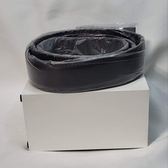 Men's NIP Brown Premium Silver Eagle Buckle Leather Belt Size 48in - Picture 7 of 8